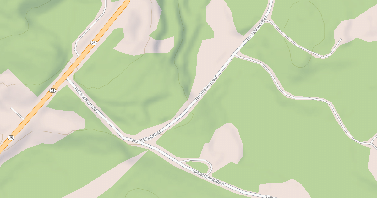 Map preview of Fox Hollow Rd