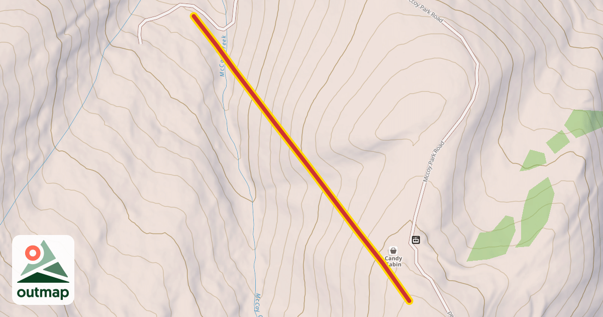 Map of Reunion Lift