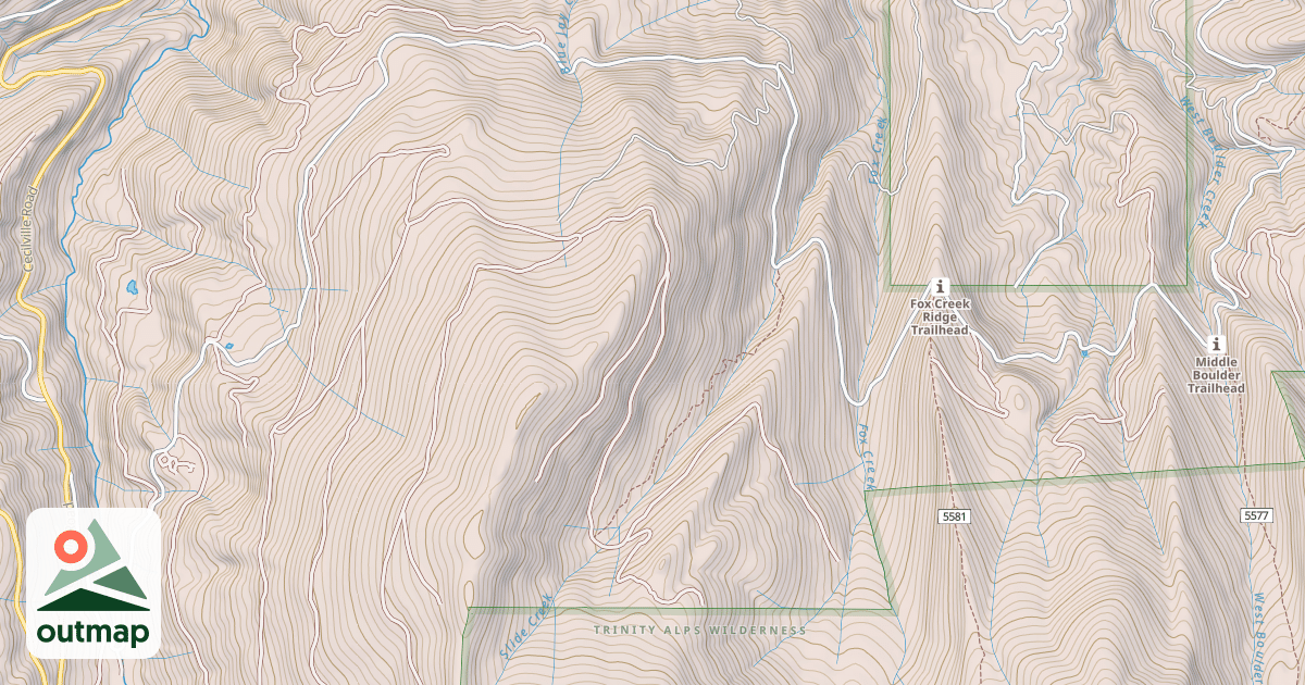 Map of BOULDER