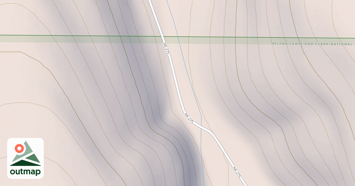 Map of CRYSTAL LAKE