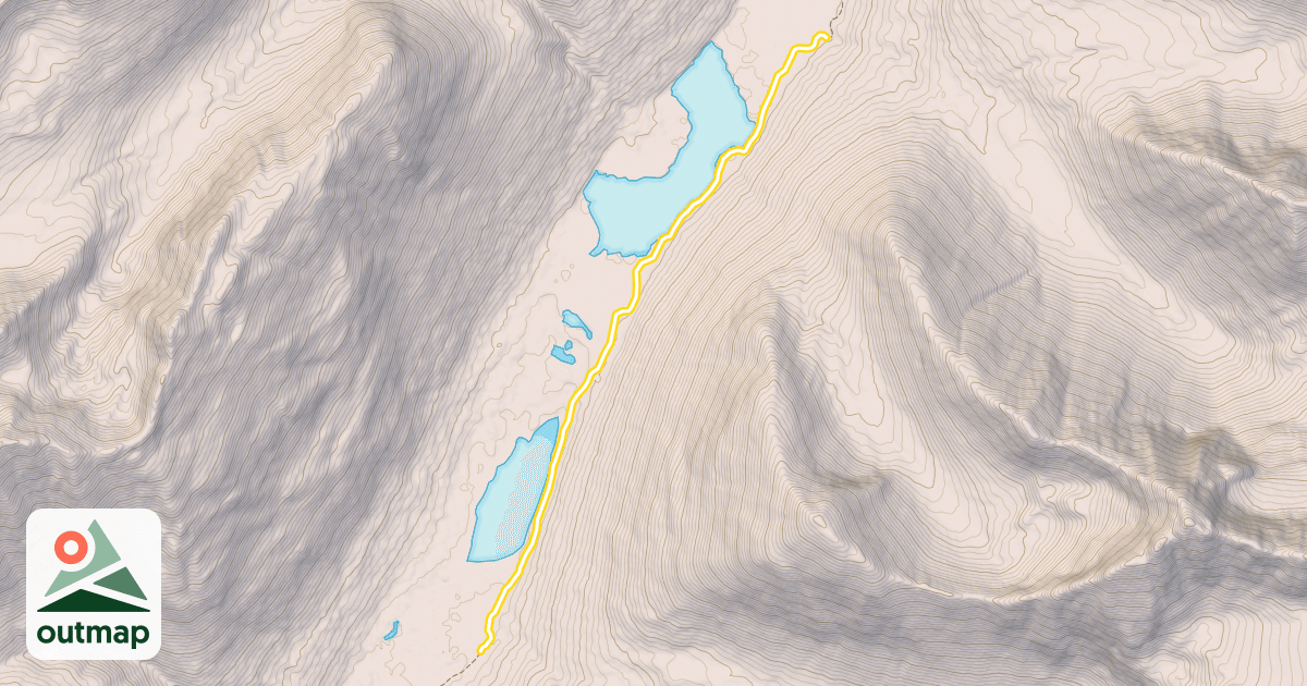 Map of Johnson Pass Trail
