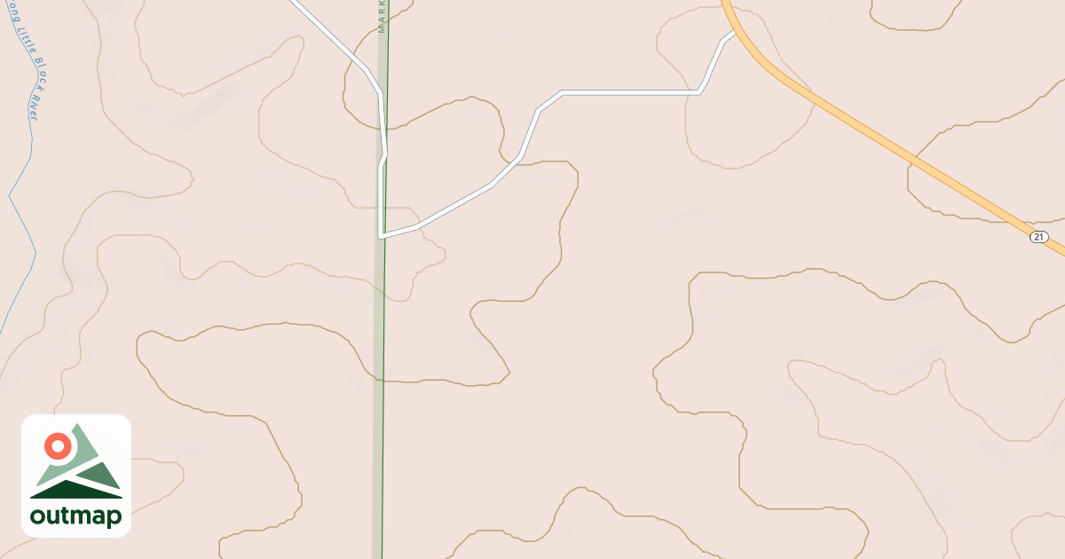 Map of BOUNDARY VIEW