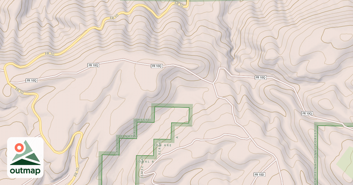 Map of USFS Motor Vehicle Use Map Roads {9942165B-852C-4FED-ADEE-5264EB6BA1DD}