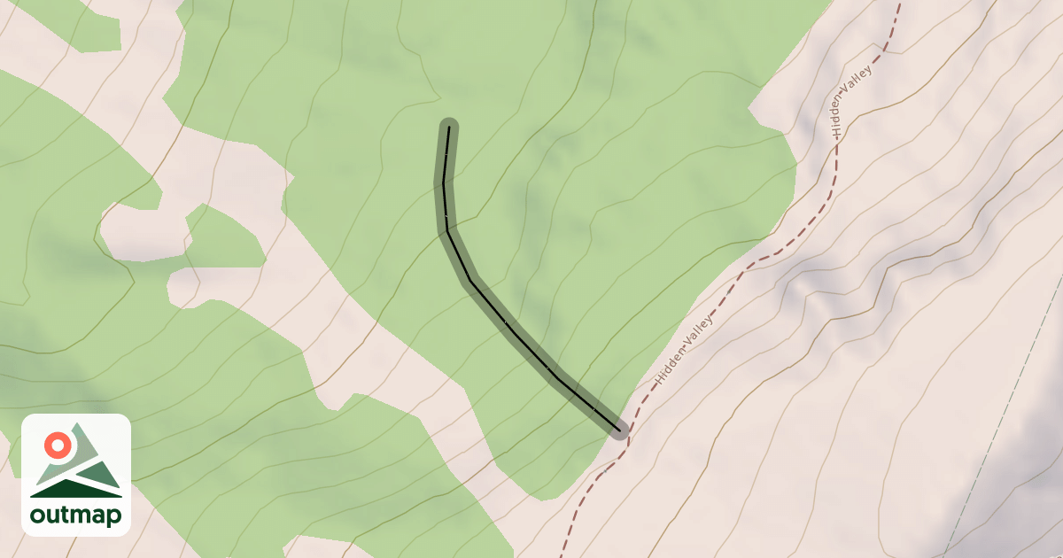 Map of Chinook Chute