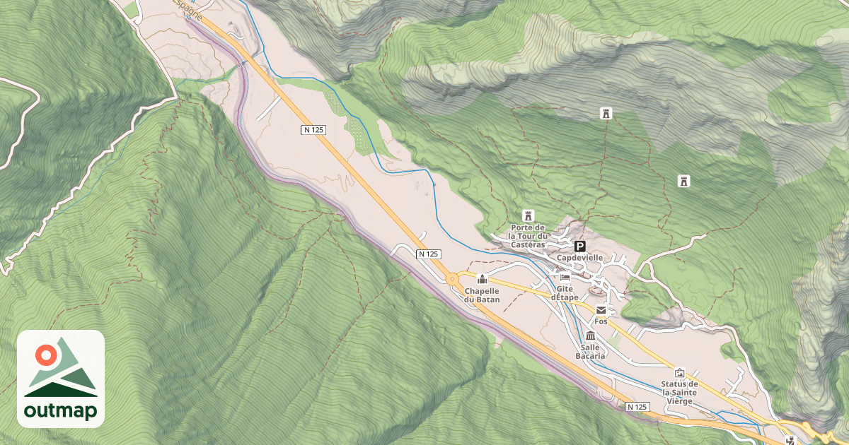 Map of Transgarona