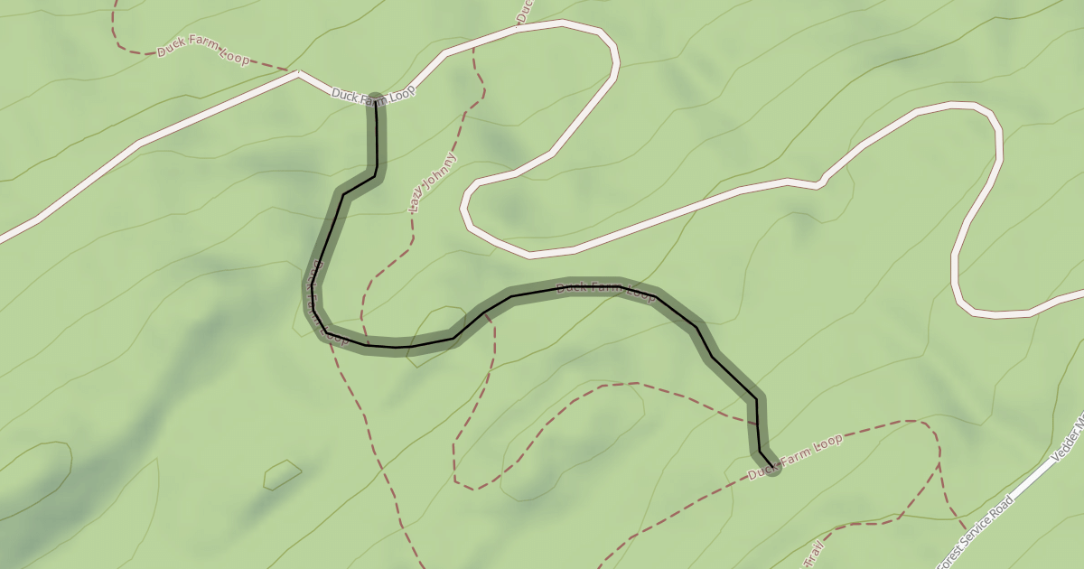 Map preview of Duck Farm Loop