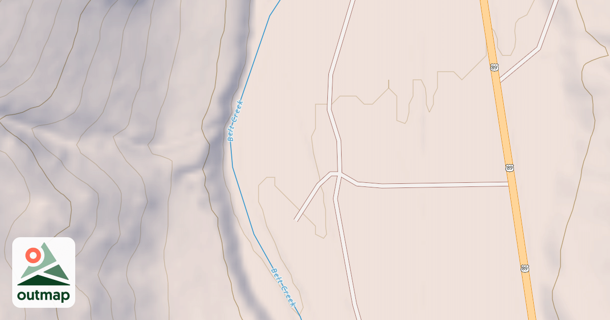 Map of C C C CAMP B