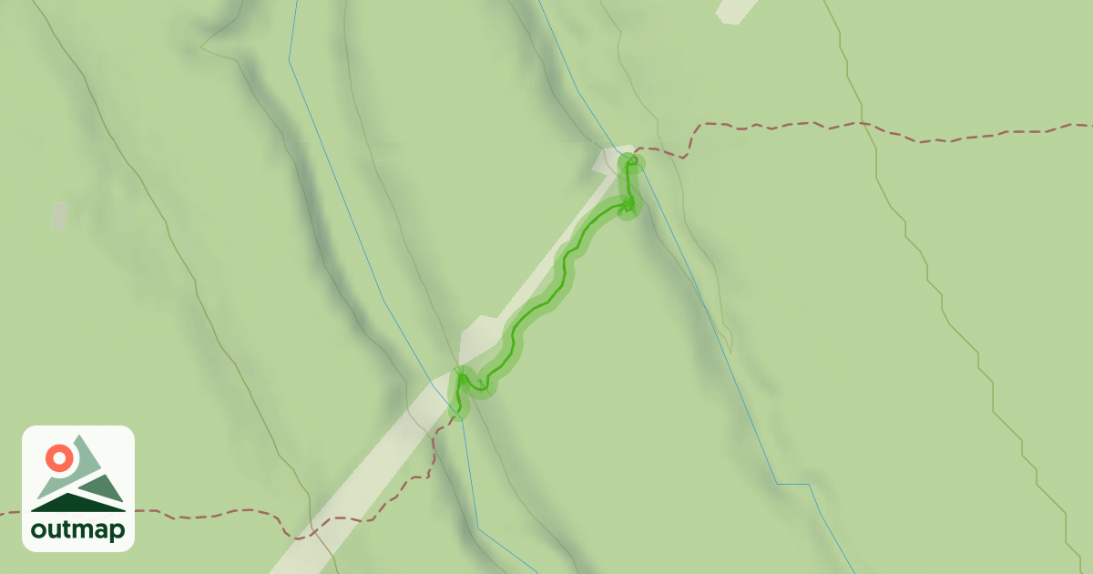 Map of Fred J. Cusimano Westside Overland Trail