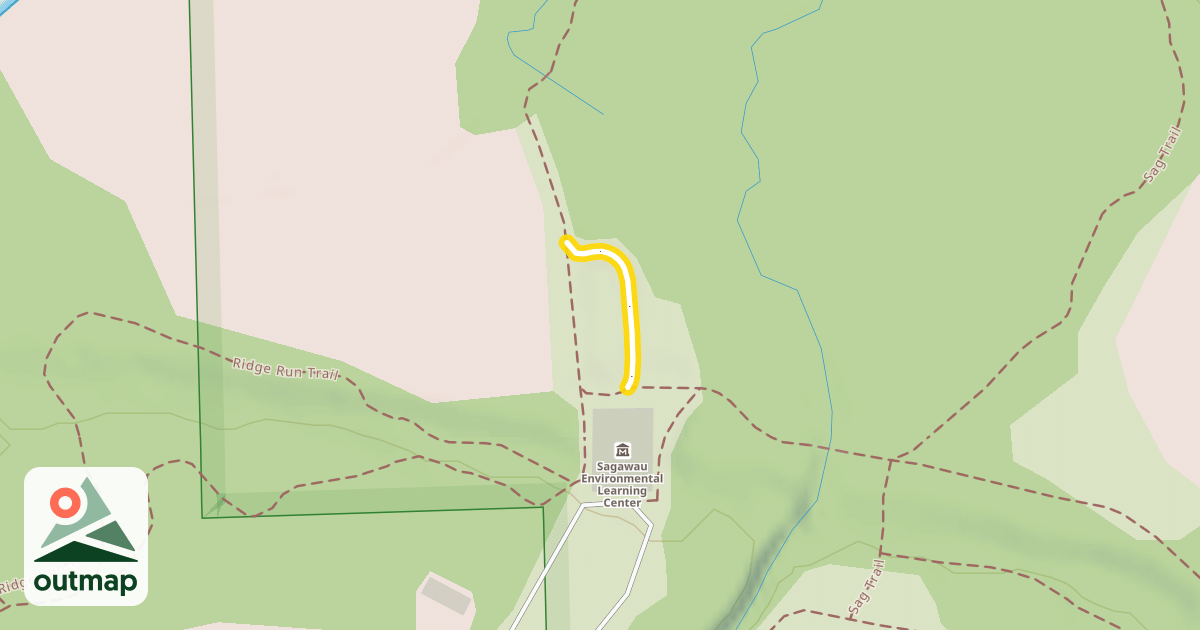 Map of Sag Trail