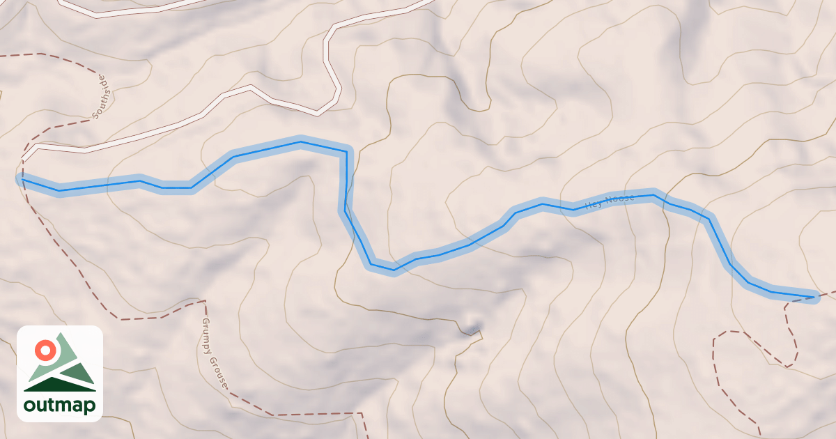 Map of Hey Noose