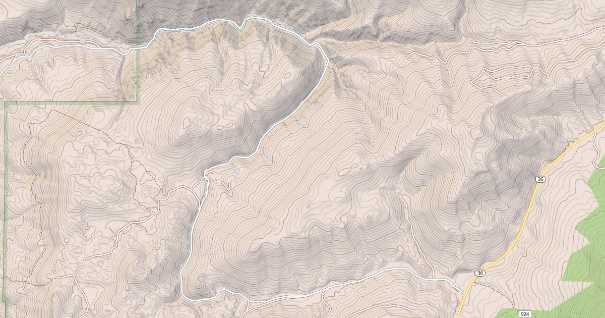 Map preview of WILLIAMS CREEK