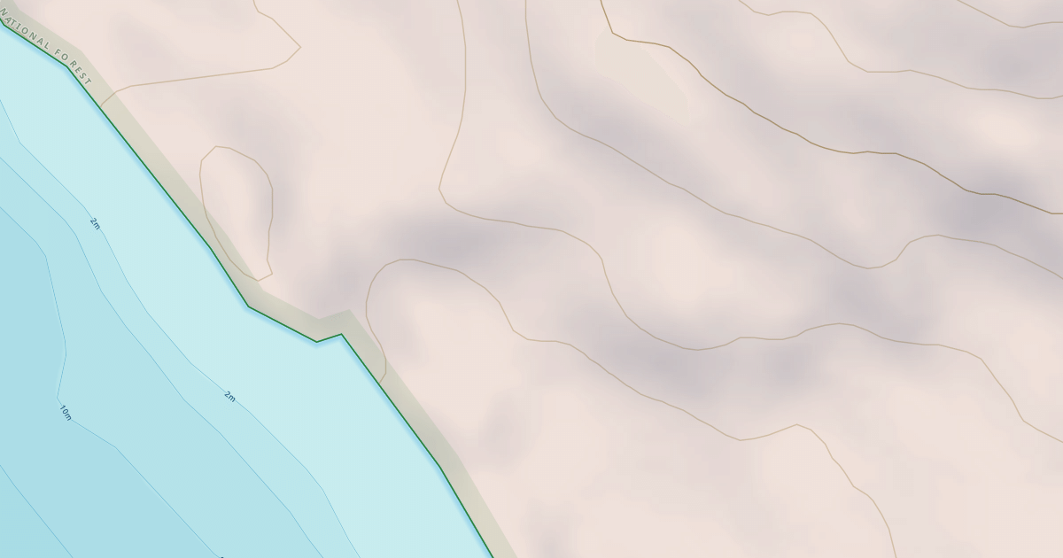 Map preview of Kizhuchia Creek Road