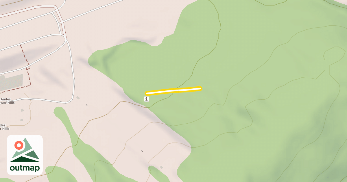 Map of Whispering Pines Trail