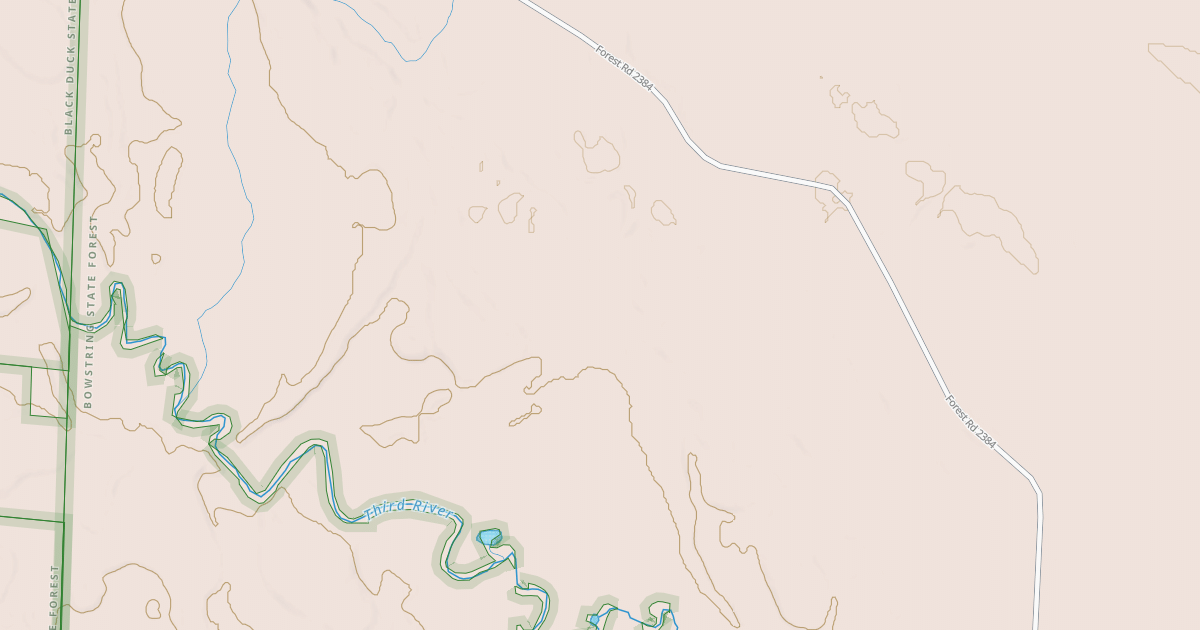 Map preview of FISHERMANS ROAD SPUR D
