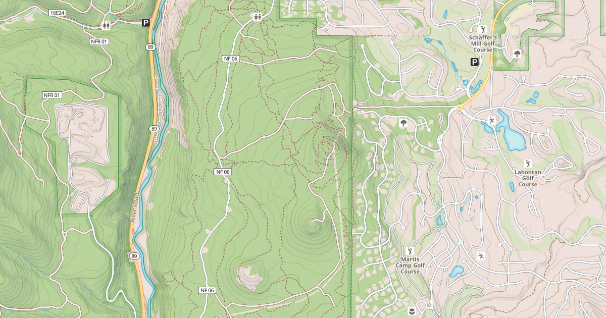 Map preview of BALD MOUNTAIN MOTORCYCLE TRAIL