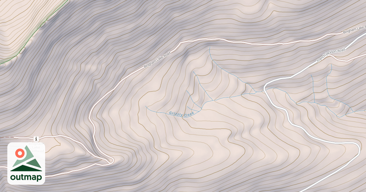 Map of BINGHAM