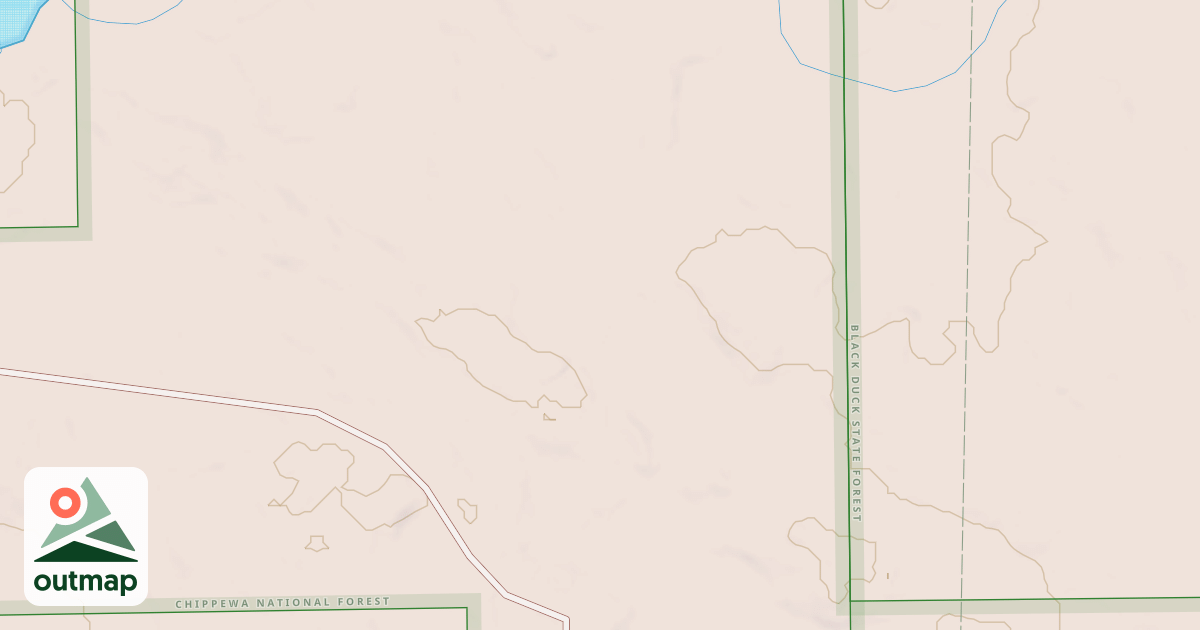 Map of EAST SKIMMERHORN CREEK SPUR B