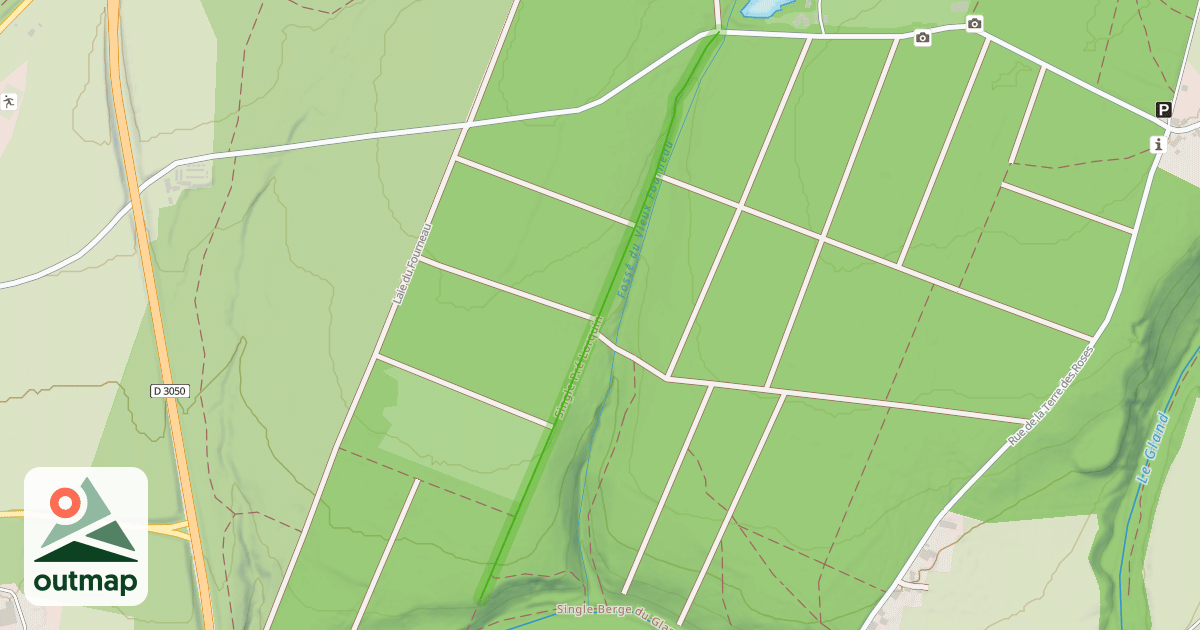 Map of Single Pré Lorquin