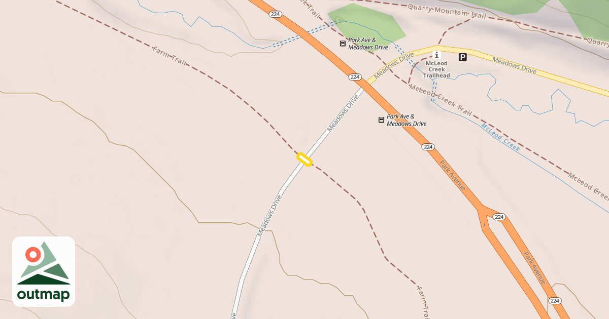 Map of Farm Trail