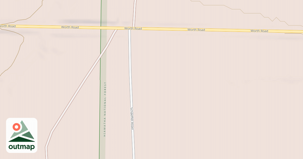 Map of SCHAEFFER SPUR C