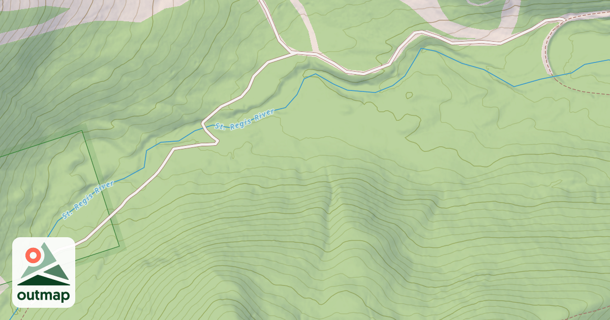 Map of Saint Regis Basin Complex