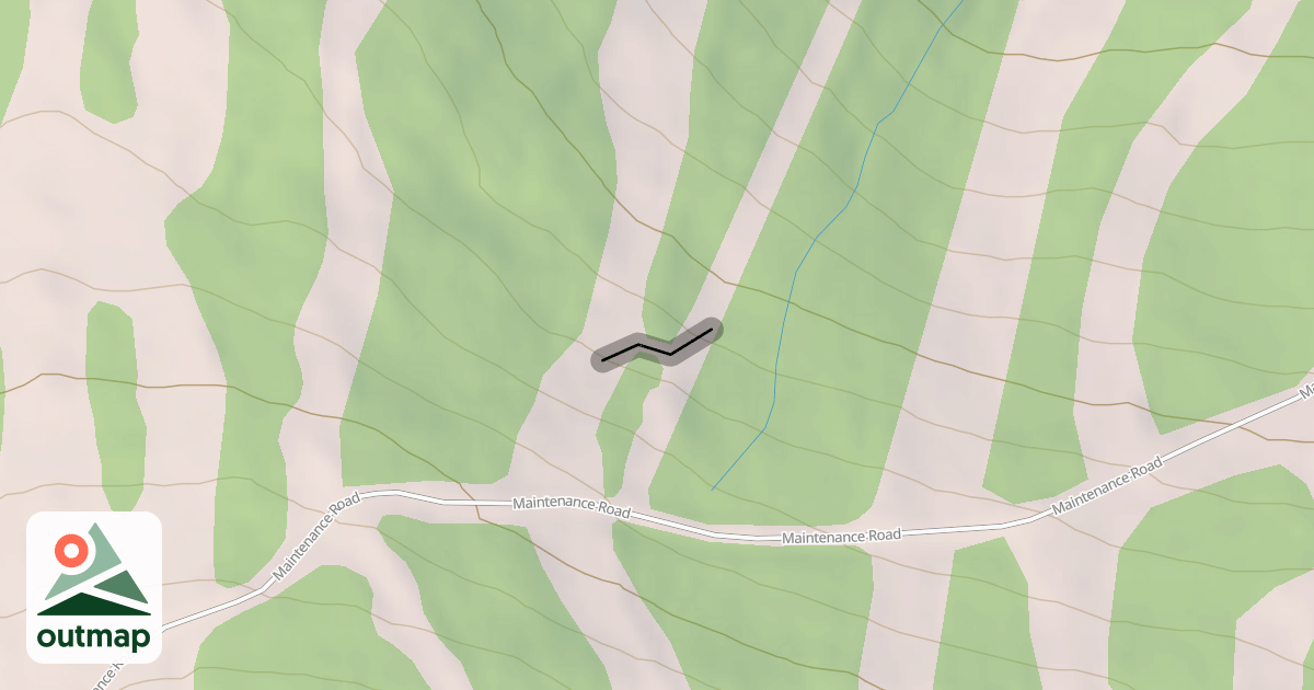 Map of Dino's Drop