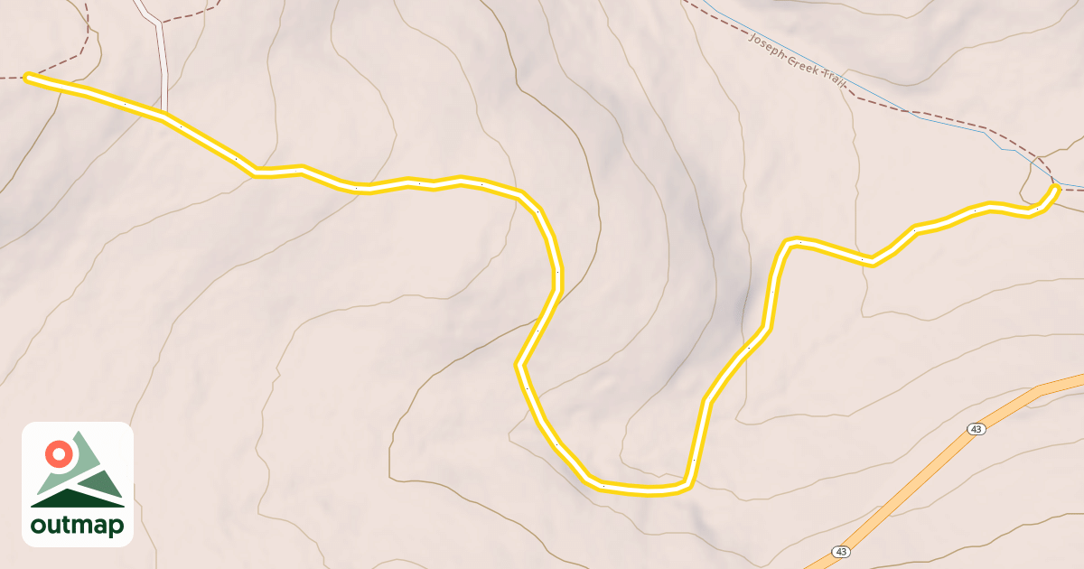 Map of Banshee Trail