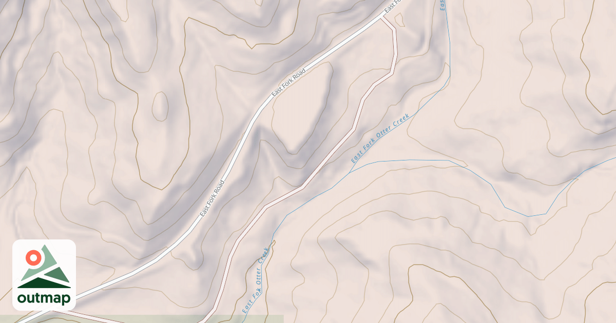 Map of EAST FORK SPRING