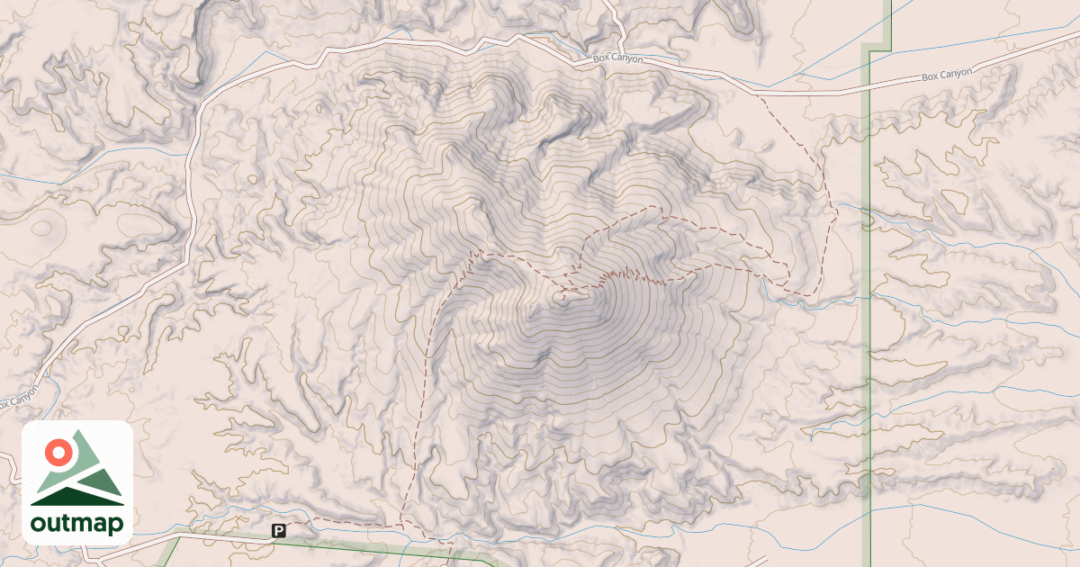 Map of Canyon Loop Trail