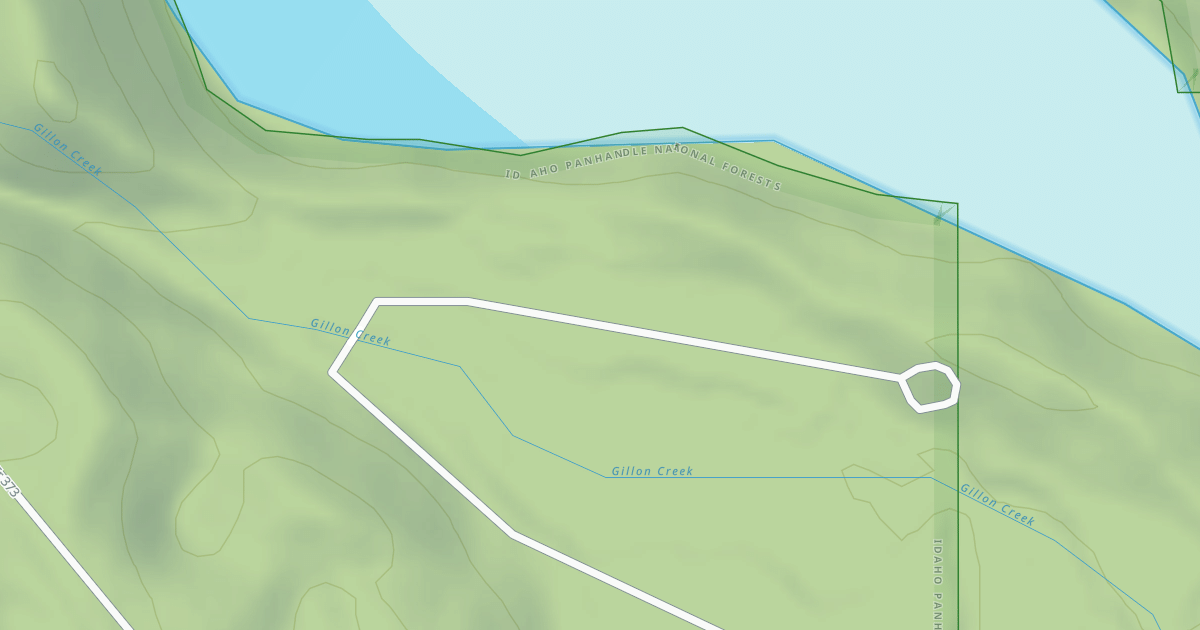 Map preview of ROBINSON LAKE CAMPGROUND