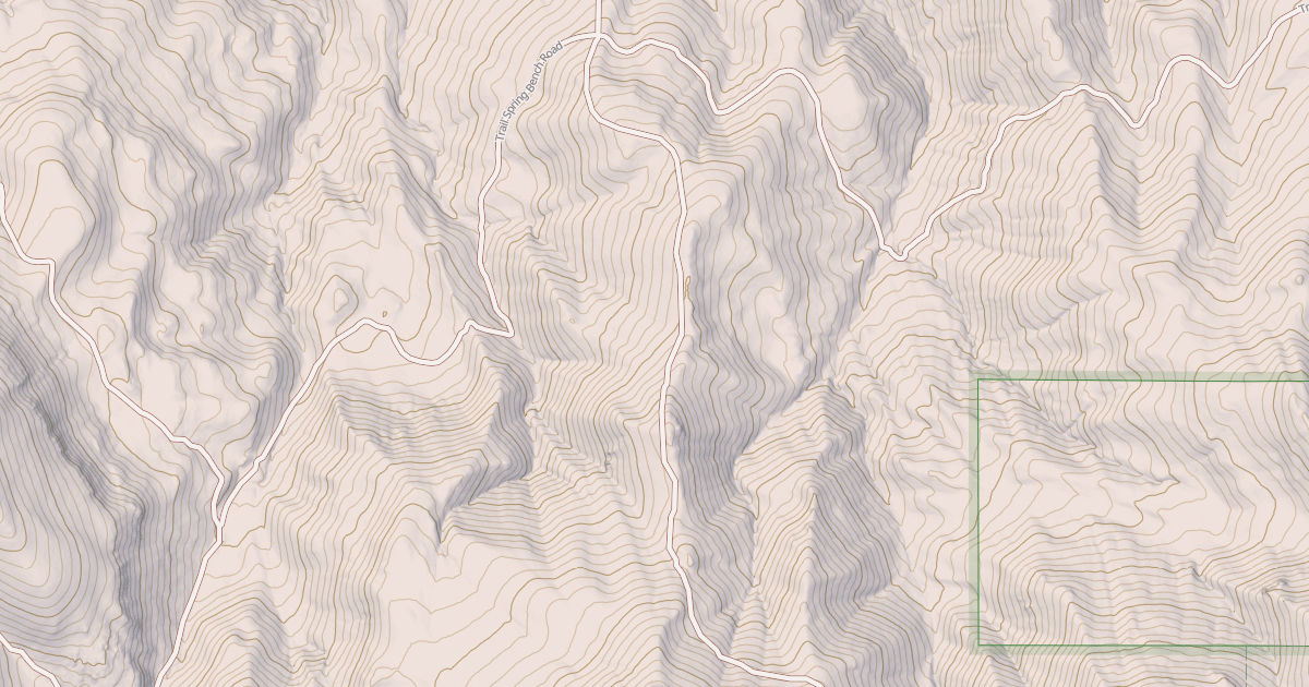 Map preview of Joseph Peak