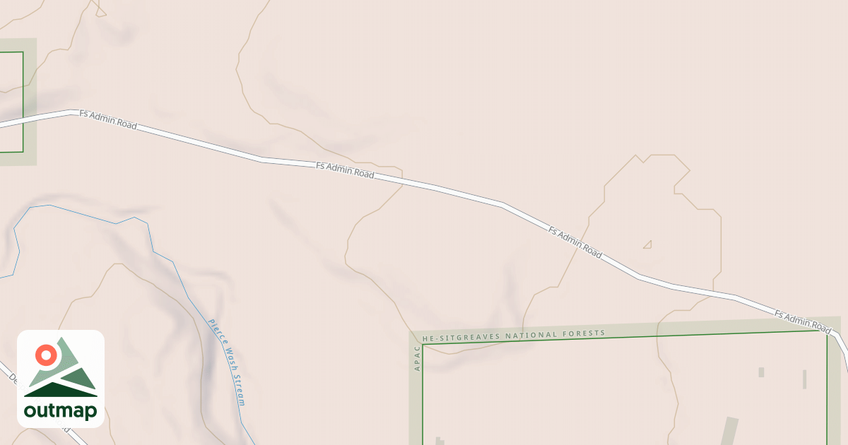 Map of USFS National Forest System Roads {61762683-22DC-41C1-9982-0A50EAF87129}