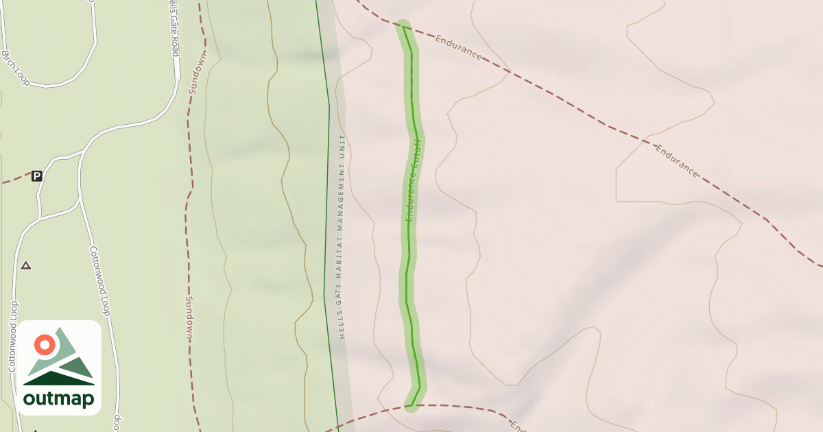 Map of Endurence Cutoff
