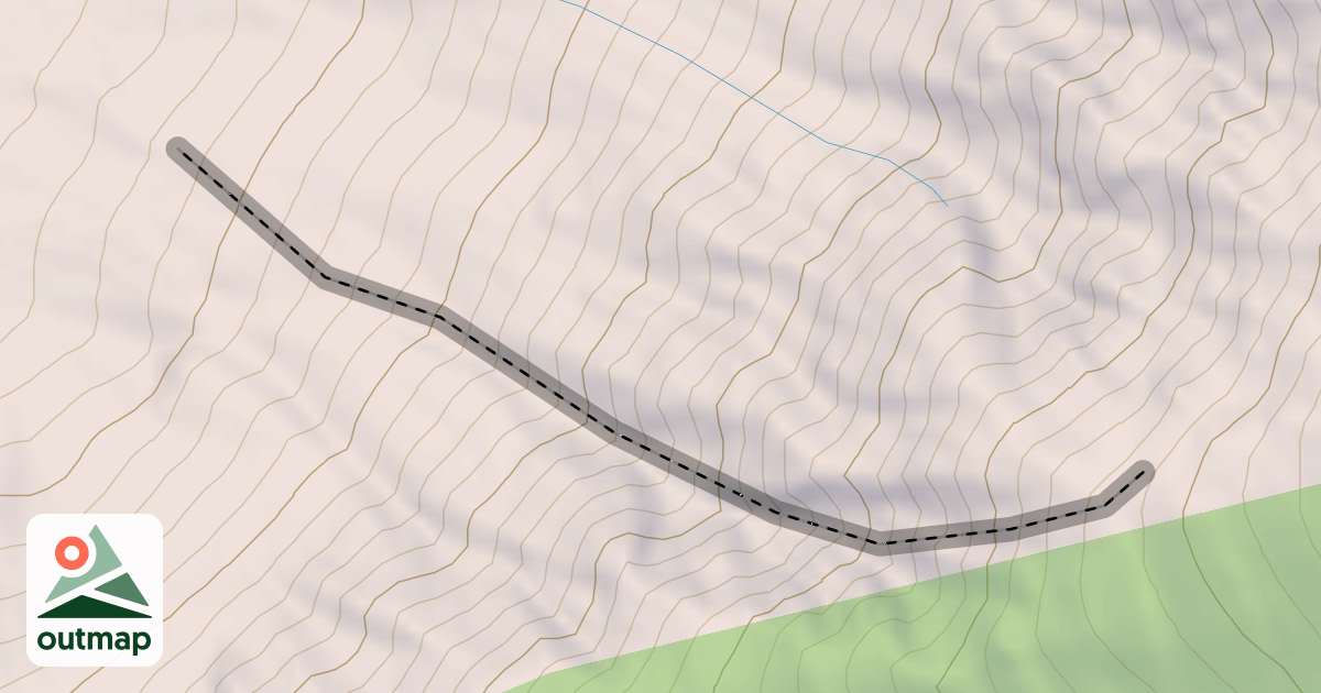Map of Steep Gully 4