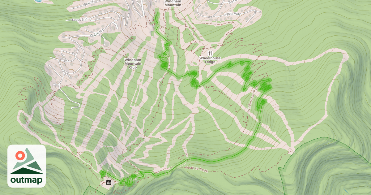 Map of Kaaterskill Cruise