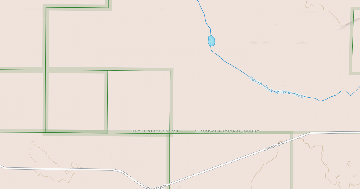 Map preview of EAST BOUNDARY SPUR N