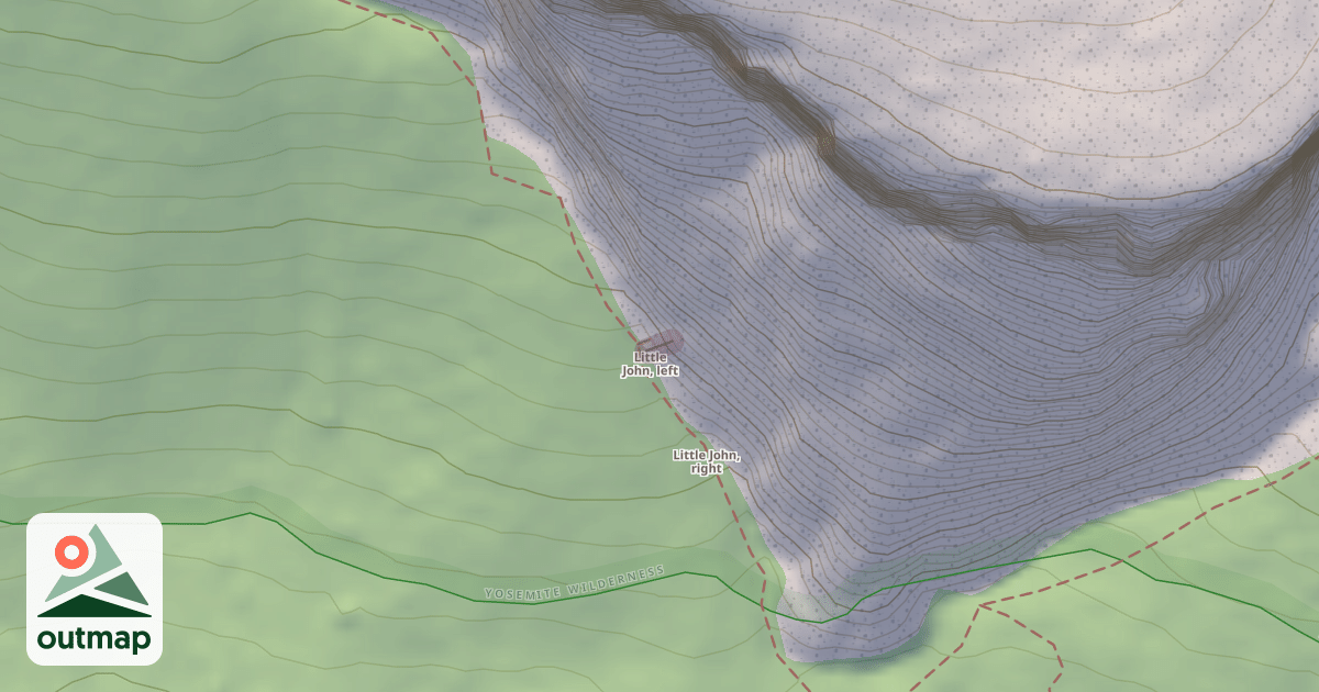 Map of Climbing Site