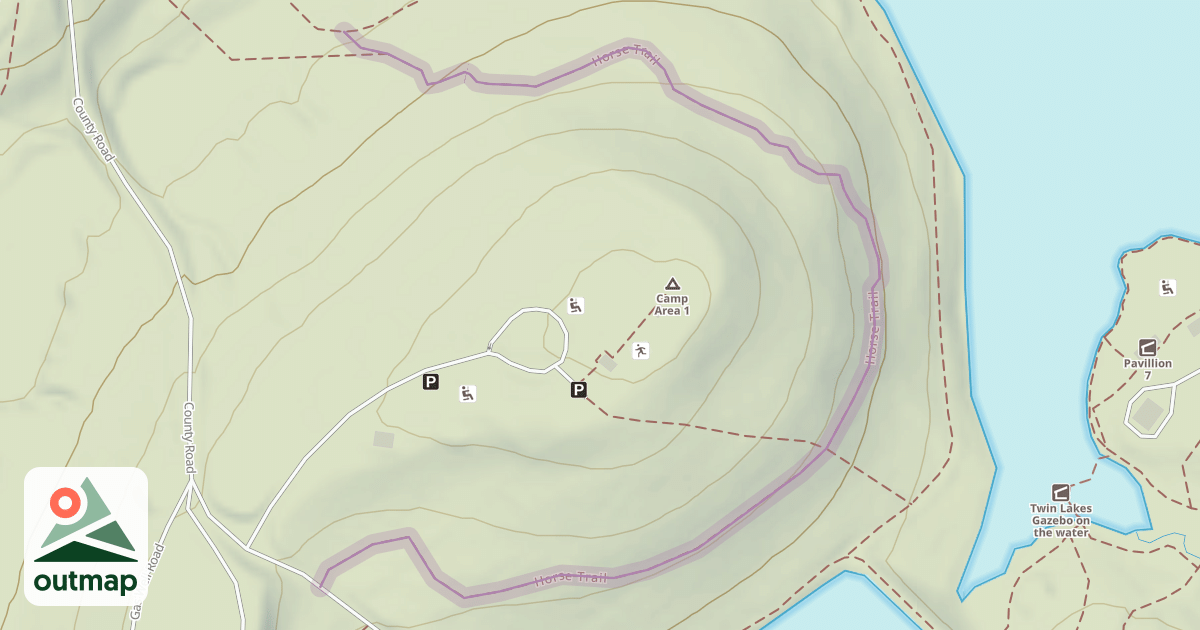 Map of Horse Trail