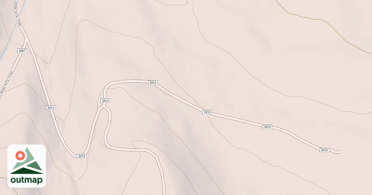 Map of FAILURE CANYON ATV