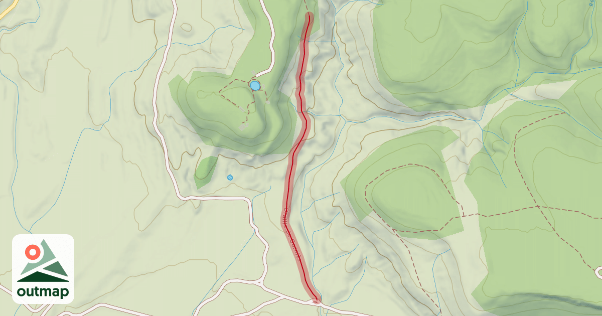 Map of Draille de Gorniès