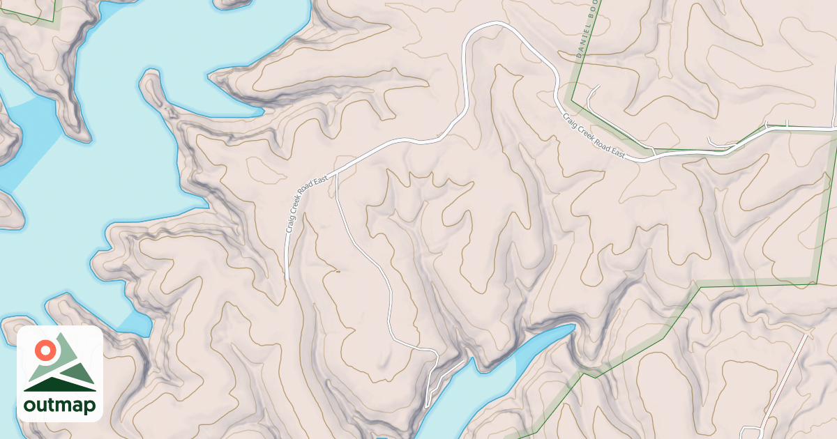 Map of ANDY LEE RIDGE