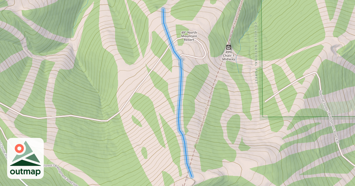 Map of Mahre's Gold