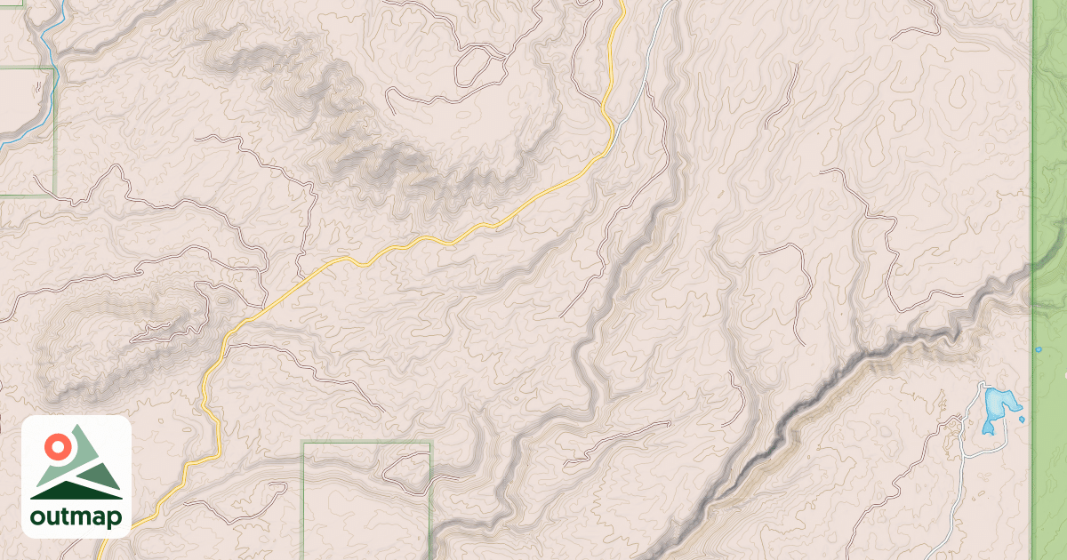 Map of SNOW CREEK