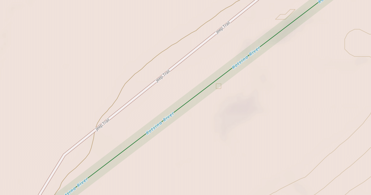 Map preview of Kotsina River Trail