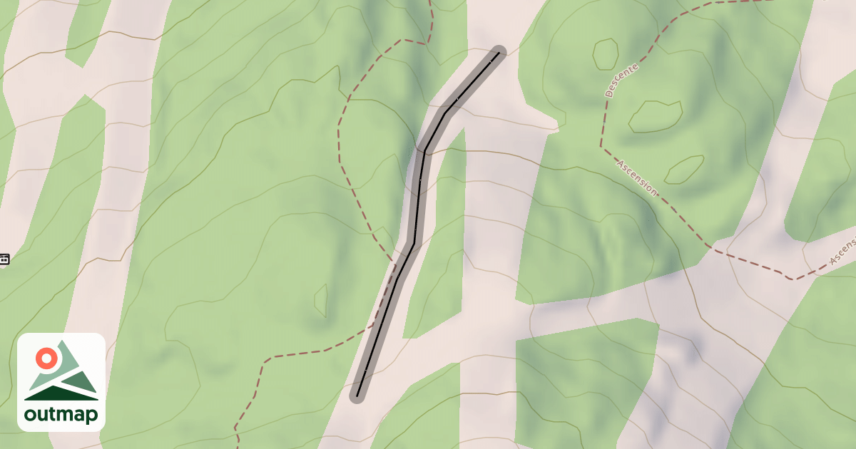 Map of Allée