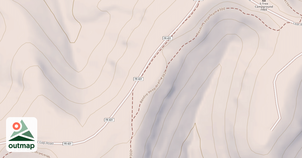 Map of Renfro Connector