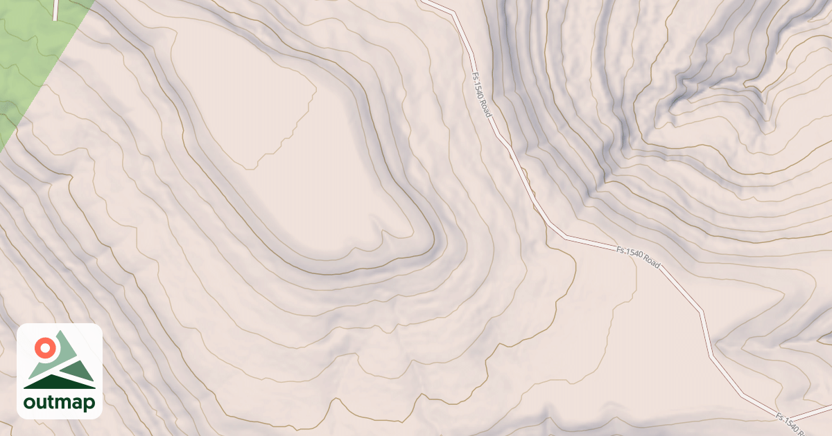 Map of USFS National Forest System Roads {33D4DC3E-53F2-4126-B211-96F6C3AF1D56}