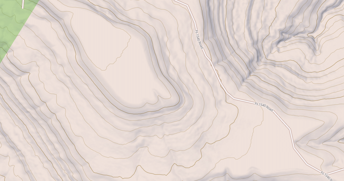 Map preview of USFS National Forest System Roads {33D4DC3E-53F2-4126-B211-96F6C3AF1D56}