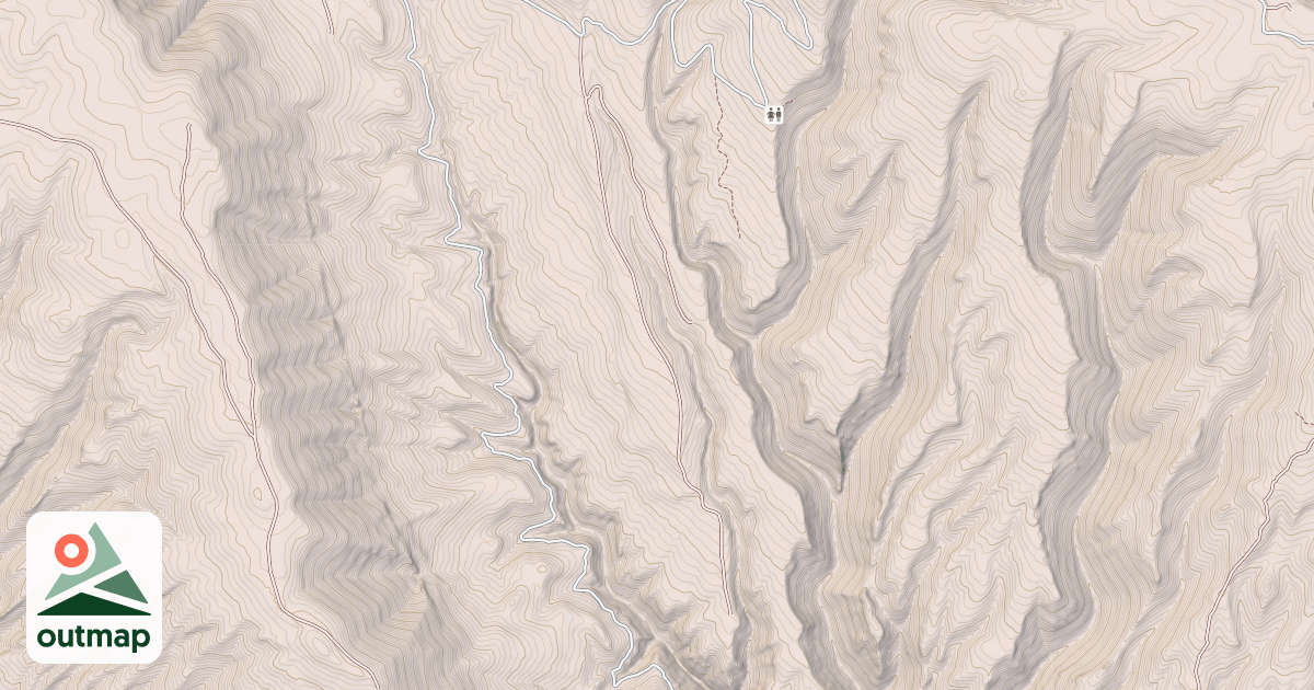 Map of COMMISSARY RIDGE