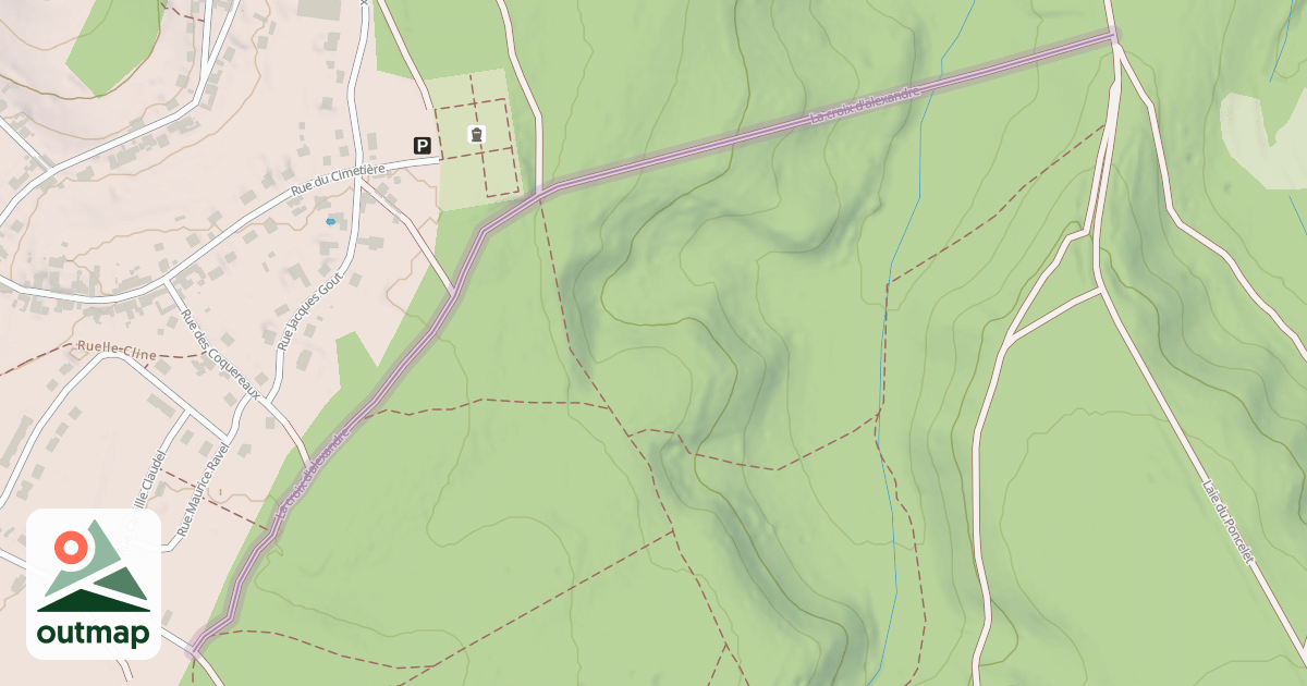 Map of La croix d'alexandre